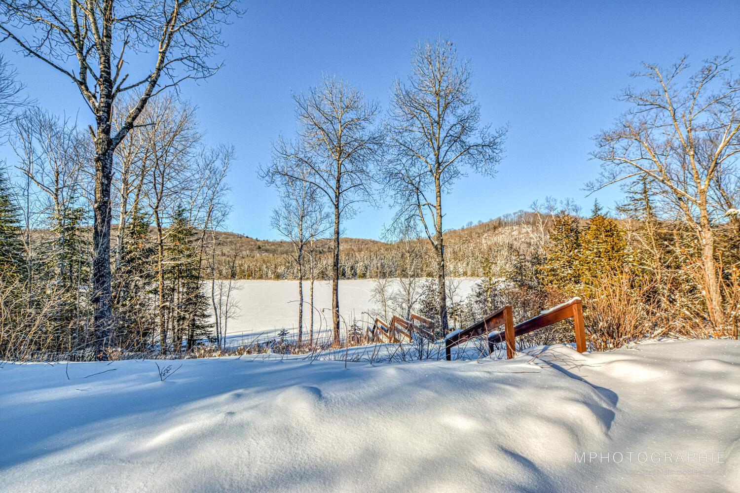 Casa Carpe - Lakefront Property, Fireplace And Spa Villa Saint-Remi-d'Amherst Exterior photo